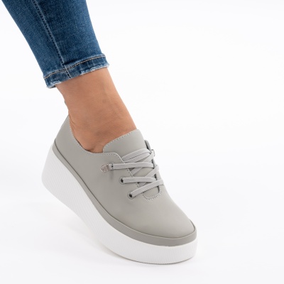 Pantofi Piele Naturala Talpa Comoda Verde F001-930