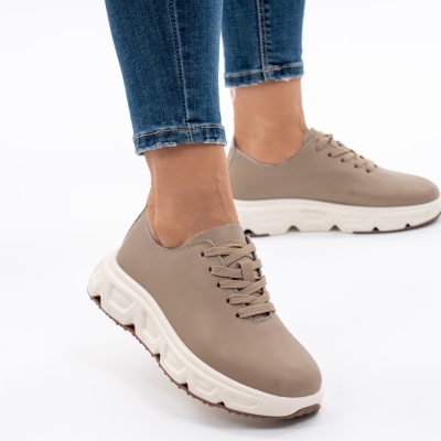 Pantofi Piele Naturala Talpa RELAX F002-534 Maro