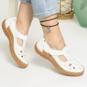 Sandale Piele Naturala Camel AN2856
