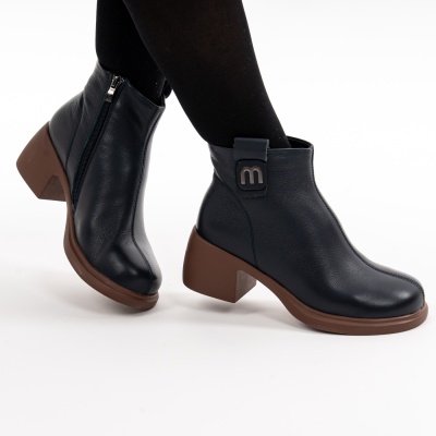 Botine Piele Naturala Navi 6606