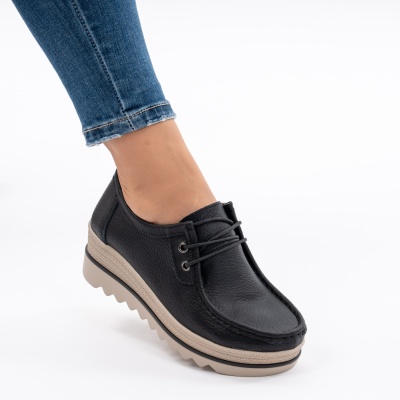 Pantofi Talpa Striată Piele Naturala MM217