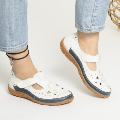 Pantofi Tip Sandale Piele Naturala Navi AN2856