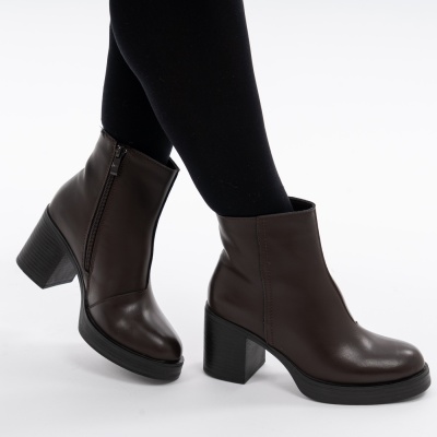 Botine Piele Naturala MARO R839