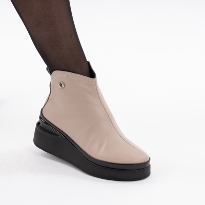 Ghete Piele Naturala Bej 061 2423301
