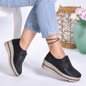 Pantofi Talpa Striată Piele Naturala MM217
