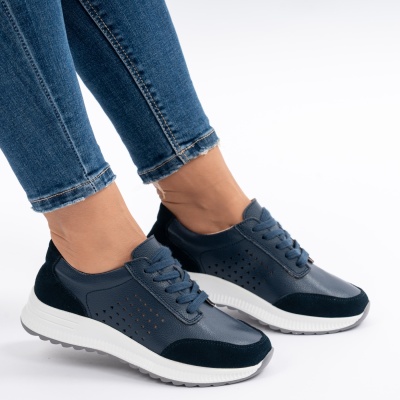 Pantofi Casual Piele Naturala Navi AN521