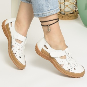 Sandale Piele Naturala Camel AN2857