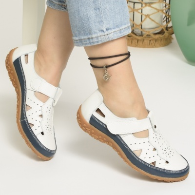 Pantofi Tip Sandale Piele Naturala Navi AN2857