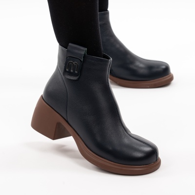 Botine Piele Naturala Navi 6606