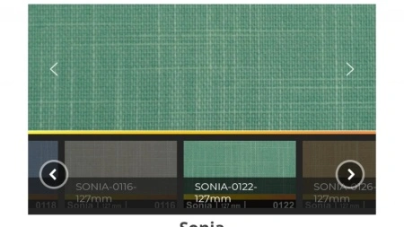 Lamele pentru jaluzele verticale 127mm sonia 0133 cu umeras - Img 3