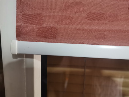 Contragreutate rulou PE cu capac 100cm alb/maro
