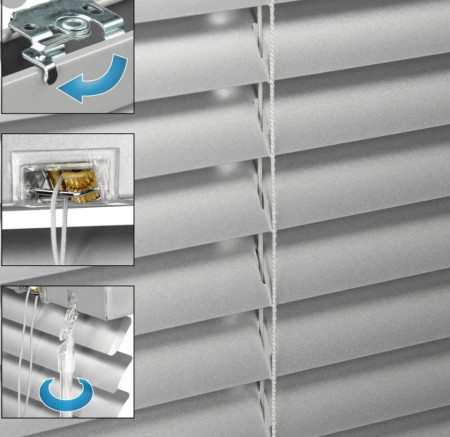 jaluzele orizontale aluminiu confectionata L 75 X 190 CM mult culori - Img 7
