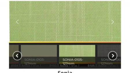 Lamele pentru jaluzele verticale 127mm sonia 0105-cu umeras - Img 4