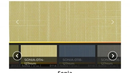 Lamele pentru jaluzele verticale 127mm sonia 0133 cu umeras - Img 6