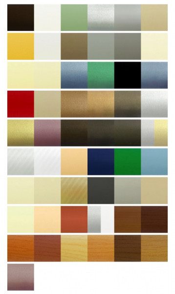 jaluzele orizontale aluminiu confectionata L 100 X100 CM mult culori--Profilul 25 MM