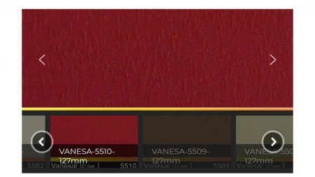 Lamele pentru jaluzele verticale 127mm vanesa 5501-alb- cu umeras - H 140 CM - Img 5