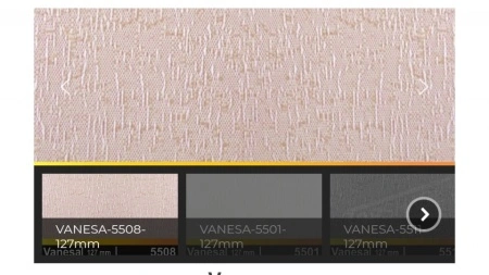 Lamele pentru jaluzele verticale 127mm vanesa 5501- cu umeras - Img 2