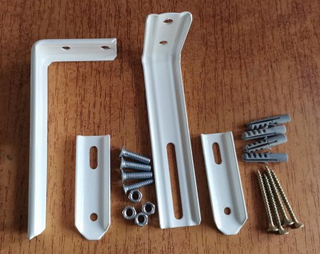 SET 2 CONSOLE MICI REGLABILE JALUZELE VERTICALE 55x 120-160MM