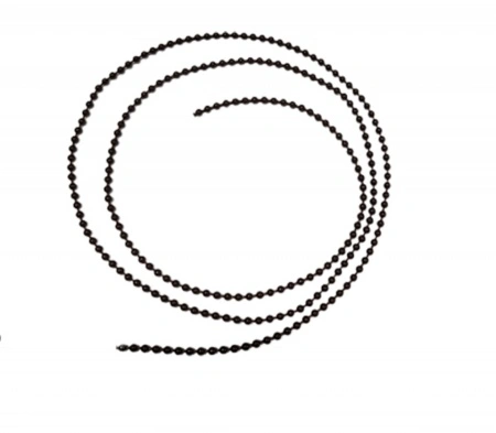 Lantisora diametru 4.5 mm - maro 1 ML - Img 2