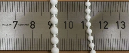 Lantisora 4.5*6 mm - gri antracit 1m - Img 2