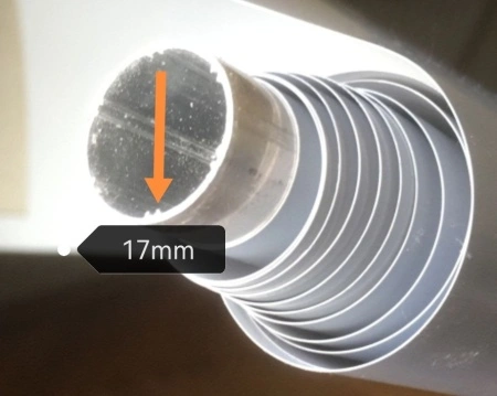 Sistem de prindere - Kit Rulou Textil pentru tub 17 (int.16mm)cu bile 4.5*6mmx3m tip-2 - Img 4
