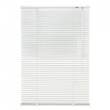 jaluzele orizontale aluminiu alb confectionata L 85 cm x H 100 cm-Profilul 25 MM