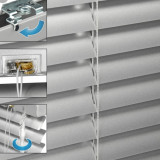 jaluzele orizontale aluminiu confectionata L 70 X 100 CM mult culori