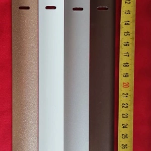 Lamela aluminiu 40cm-(jaluzele aluminiu) alb, maro, piersca, auriu...