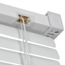 jaluzele orizontale pvc/alb L 40 cm x H 100 cm