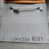 Lamele pentru jaluzele verticale 127mm sandra 8201-7- cu umeras