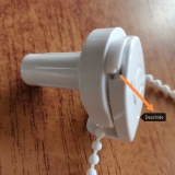 Sistem de prindere - Kit Clemfix Rulou Textil pentru tub 17mm-Tip-2 maro