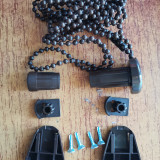 Sistem de prindere - Kit Rulou Textil pentru tub 17.5 cu bile 4.5mm maro-tip1