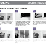 jaluzele orizontale aluminiu confectionata model 2 umbrire total L 57.50X97
