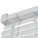 jaluzele orizontale pvc/alb L 35 cm x H 140 cm