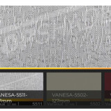 Lamele pentru jaluzele verticale 127mm vanesa 5501-alb- cu umeras