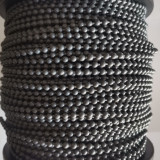 Lantisora diametru 4.5*6 mm - antracit 1ML