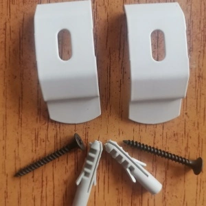 Set 2 buc clips fixare tavan jaluzele verticale 4 cm ALB