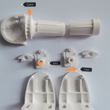Sistem de prindere - Kit Rulou Textil pentru tub 17(int.16mm)fara bile 3.2mm