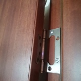 Set cu 2 balamale nichel mat, model universal