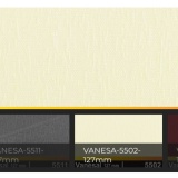 Lamele pentru jaluzele verticale 127mm vanesa 5501-alb- cu umeras - H 140 CM