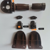 Sistem de prindere - Kit Rulou Textil pentru tub 17(int.16mm) fara bile 4.5mm maro tip-2