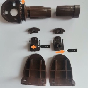 Sistem de prindere - Kit Rulou Textil pentru tub 17(int.16mm) fara bile 4.5mm maro tip-2 - Img 4