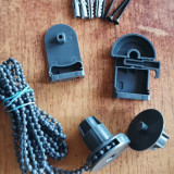 Sistem de prindere - Kit Rulou Textil pentru tub 25 -antracit - sunr 2m