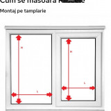 jaluzele orizontale aluminiu confectionata L 50 X140 CM alb