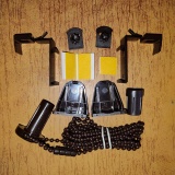 Sistem de prindere - Kit Clemfix Rulou Textil pentru tub 17.5 mm-Tip-1 maro