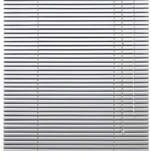 jaluzele orizontale aluminiu confectionata culori argintiu cod-713