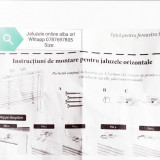 jaluzele orizontale aluminiu confectionata perforate L 30x100-160