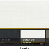 Lamele pentru jaluzele verticale 127mm sonia 0101-cu umeras