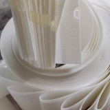 Lamele pentru jaluzele verticale 127mm vanesa 5501-alb- cu umeras