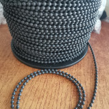 Lantisora 4.5*6 mm - gri antracit 1m